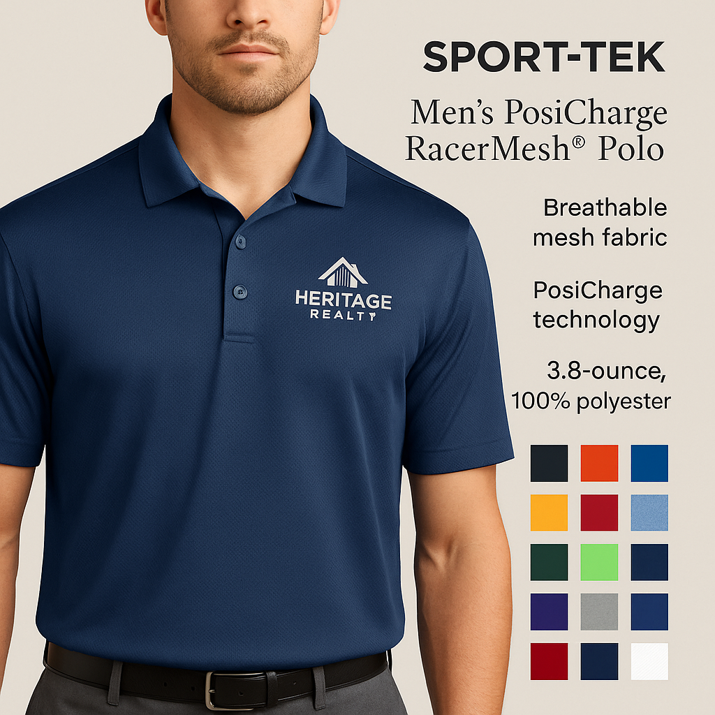 Sport-Tek® RacerMesh® Polo Package Deal