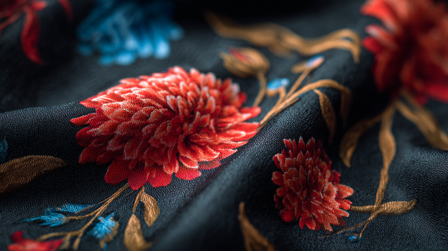 Vivid full color DTG print on a dark garment showing the white underbase
