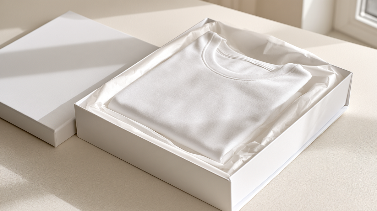 Corporate gifting custom apparel packed as branded gift sets