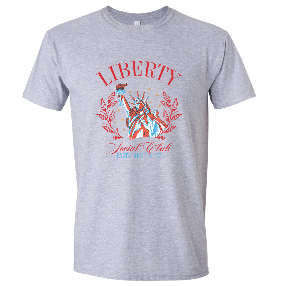 Liberty Social Club, Party Like It's 1766 - July 4th Printed Apparel