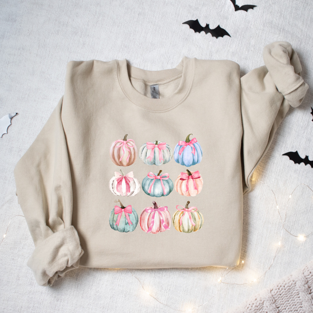 Pumpkin Coquette Sweatshirt