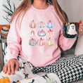 Load image into Gallery viewer, Pumpkin Coquette Sweatshirt
