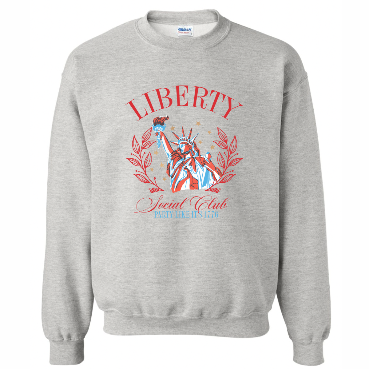Liberty Social Club, Party Like It's 1766 - July 4th Printed Apparel