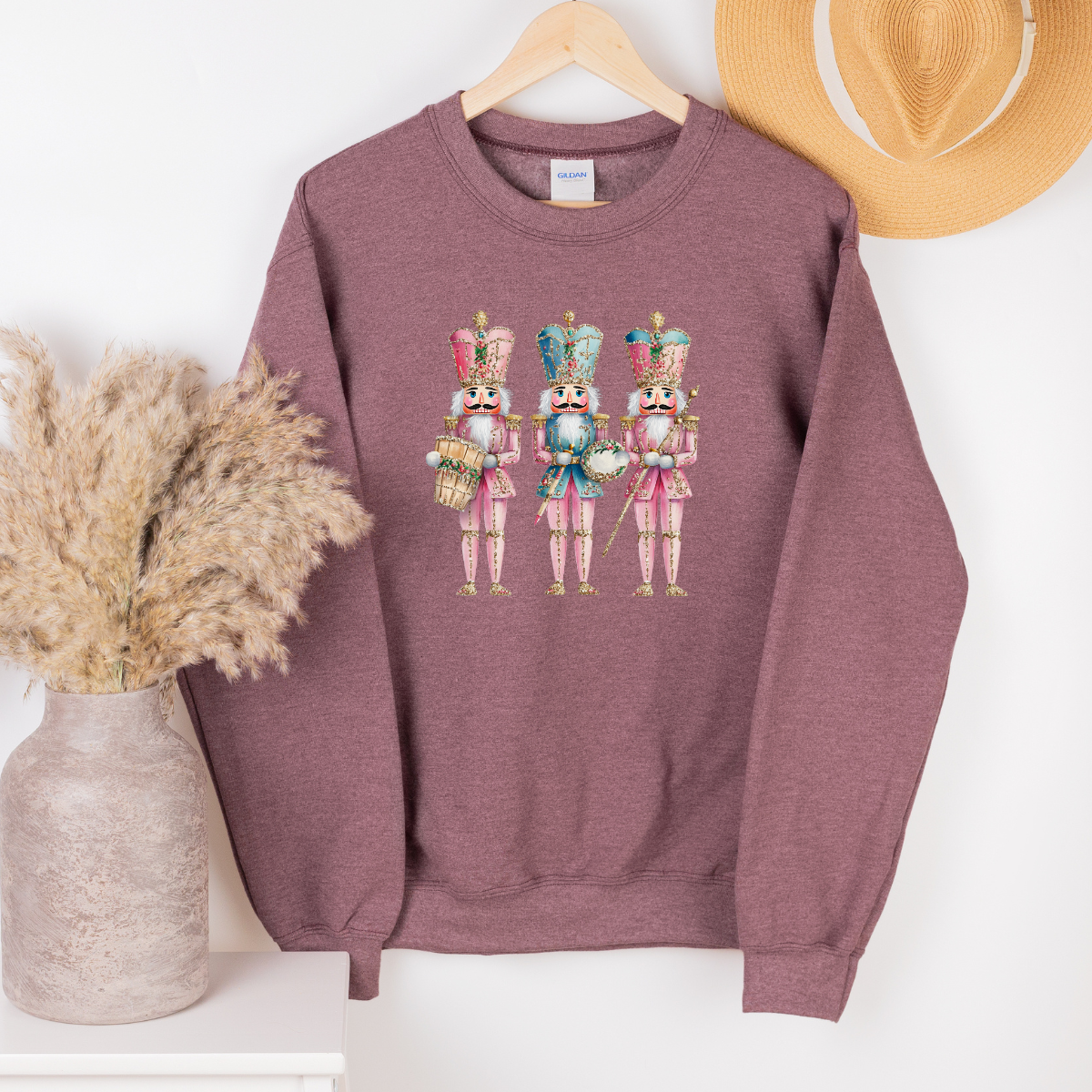 Christmas Nutcracker Printed Sweatshirt