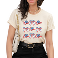 Load image into Gallery viewer, Coquette American Flag Inspired Tops
