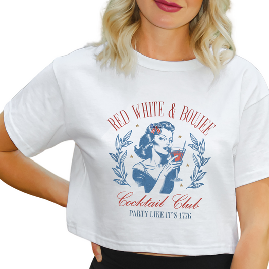 Red White & Boujee Cocktail Club, Party Like it's 1776