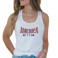 Load image into Gallery viewer, America 1776 - 4th of July Patriotic Print Apparel for the Modern Patriot
