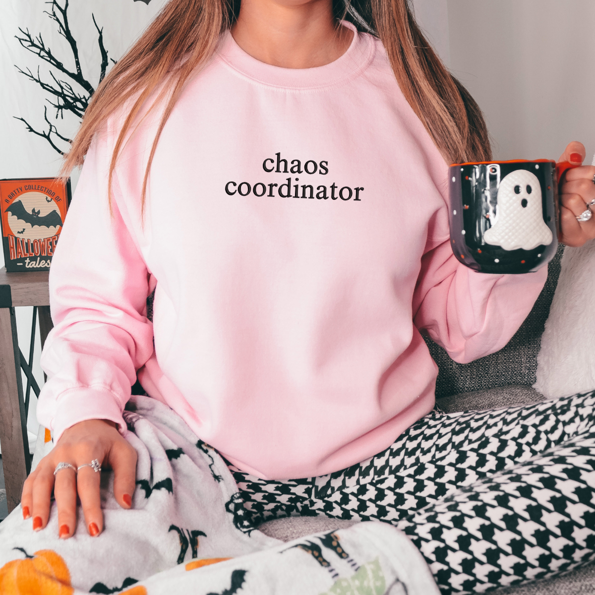 Chaos Coordinator Embroidered Sweatshirt