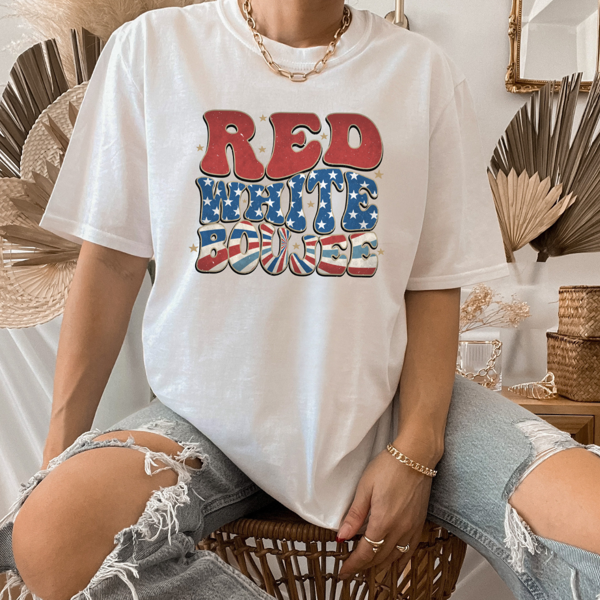 Red White Boujee