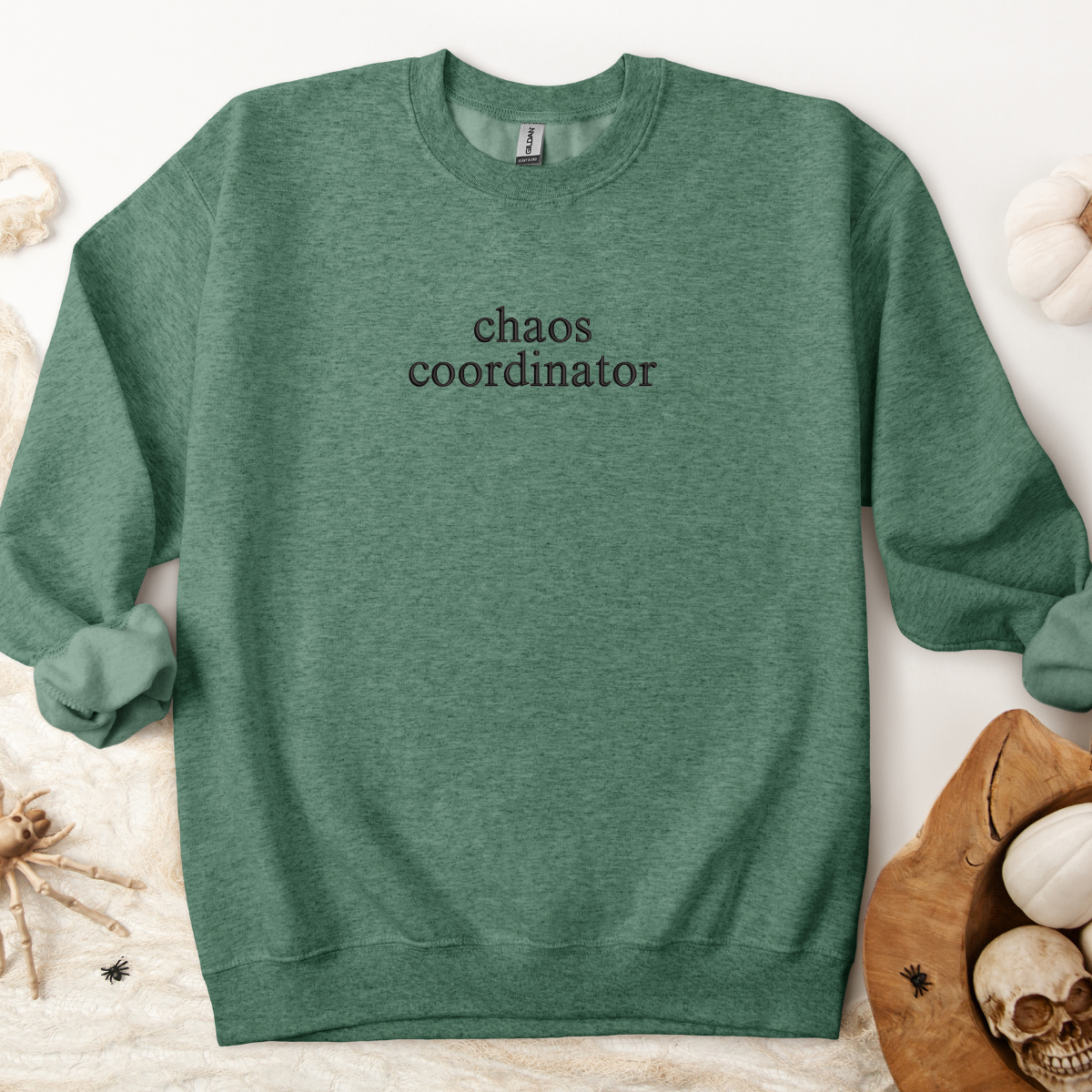 Chaos Coordinator Embroidered Sweatshirt