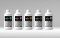 Load image into Gallery viewer, Imperial Custom Apparel DTF Supply pigment ink set, 1 kg bottles
